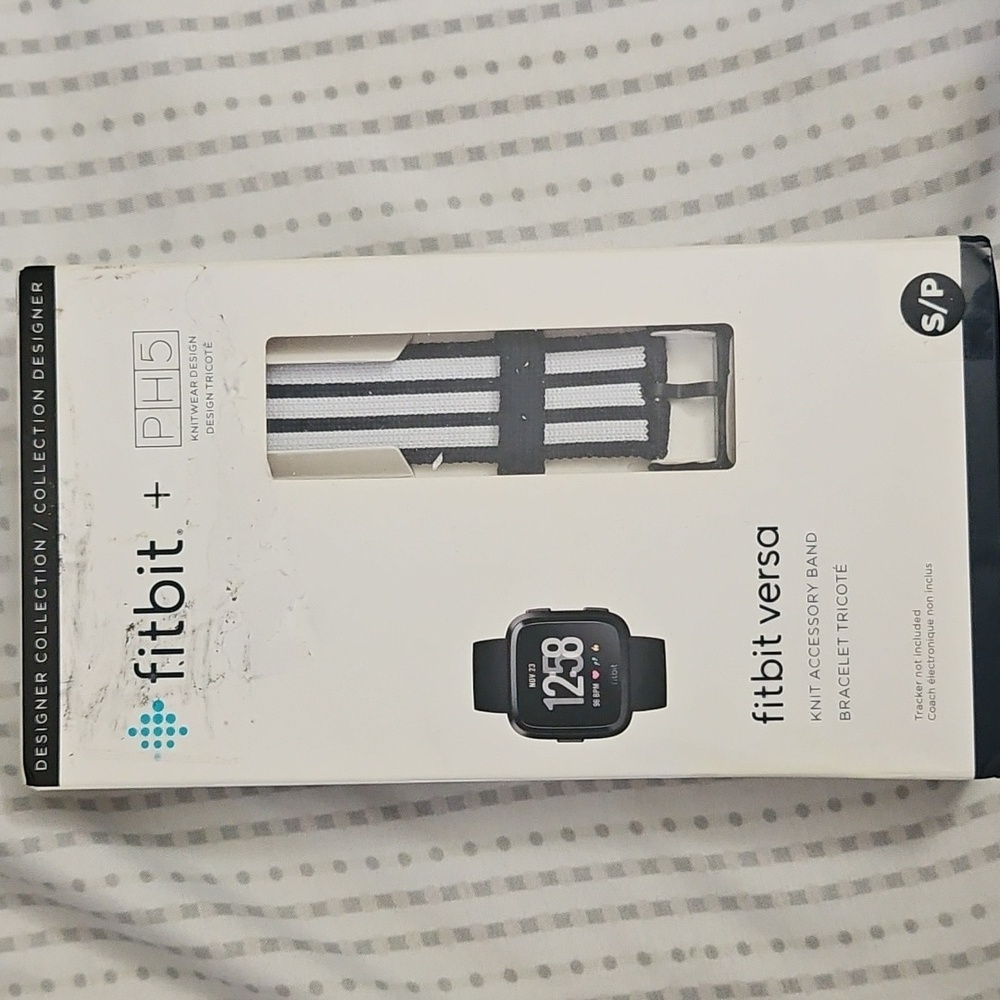 Fitbit versa knit accessory band bracelet